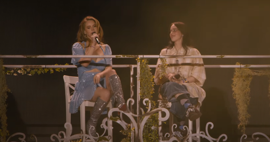 Lana Del Rey + Billie Eilish Duet at Coachella Resurrection