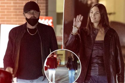 Leonardo DiCaprio enjoys date night with girlfriend Vittoria Ceretti