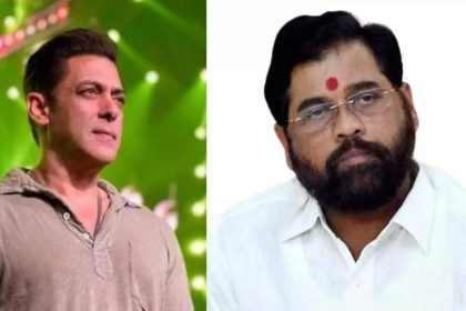 Maharashtra CM Eknath Shinde has a telephonic conversation with Salman Khan after two men fired gunshots outside his house | Hindi Movie News