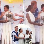 Meghan Markle awkwardly suggests woman not pose next to husband Prince Harry at polo event