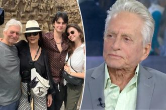 Michael Douglas jokes he and Catherine Zeta-Jones 'seduce' their kids with vacations