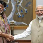 Mithun Chakraborty greets PM Narendra Modi upon being awarded the Padma Bhushan; his son Mahaakshay refers to his father as a ‘hero’ | Hindi Movie News