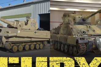 Movie Prop Tanks From 2014 Wartime Movie 'Fury' Up For Auction