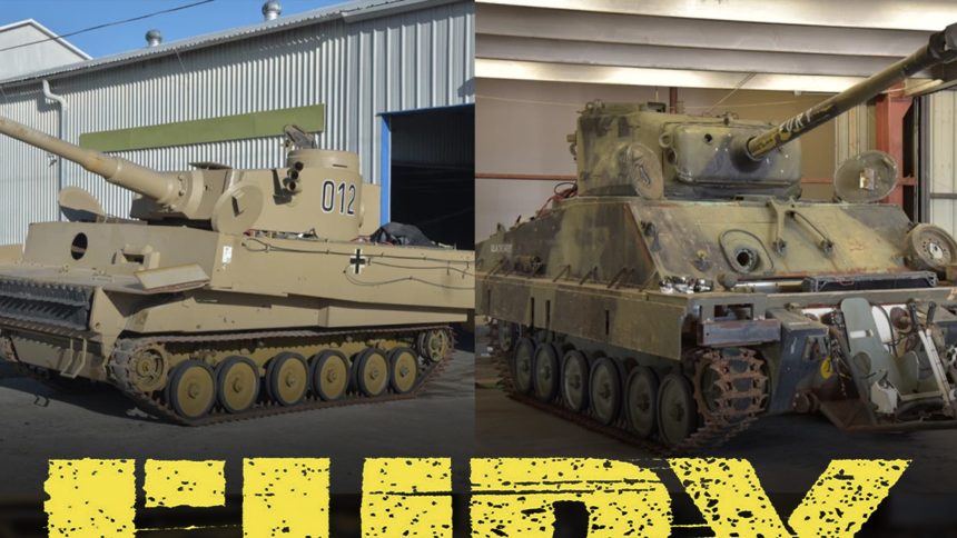 Movie Prop Tanks From 2014 Wartime Movie 'Fury' Up For Auction