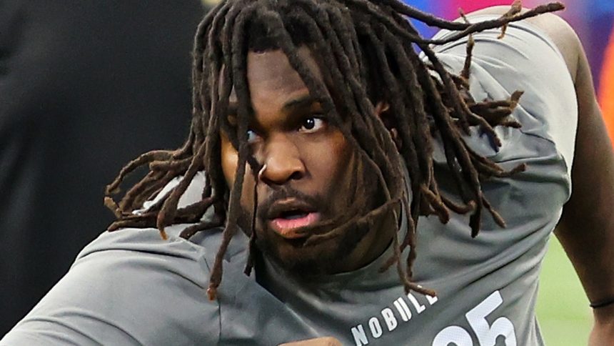 NFL Draft Prospect T'Vondre Sweat Involved In Rollover Crash Before DWI Arrest