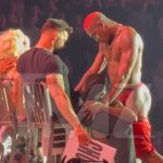 New Angle of Ricky Martin at Madonna Show Proves He 100% Had Erection