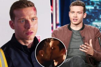 Oliver Stark blasts homophobic '9-1-1' fans after Buck's same-sex kiss