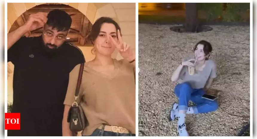 Pakistani actress Hania Aamir hangs out with rapper Badshah in dubai: 'Rescue Arrived From Chandigarh' - See photos |