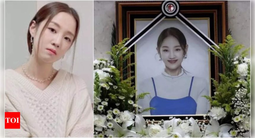 Park Bo Ram's loved ones bid farewell at her funeral service