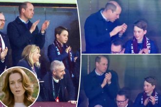 Prince William, Prince George bond at soccer game amid Kate Middleton's cancer battle