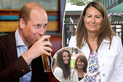 Prince William hits up pub with Kate Middleton's mom Carole amid money woes