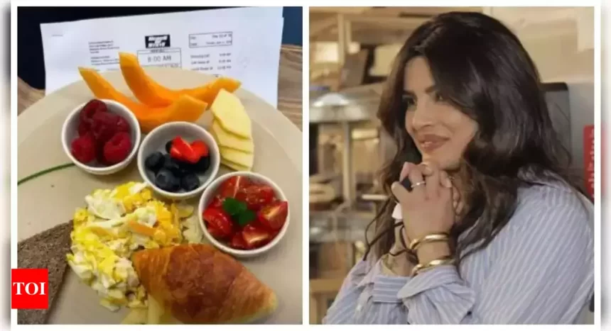 Priyanka Chopra says she is missing sheer khurma and biryani on Eid; gorges on crepes and croissants on France - See photos |