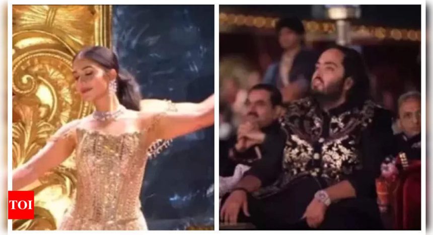 Radhika Merchant stuns in gold outfit as she dedicates a dance performance to Anant Ambani in a viral video - See photos |