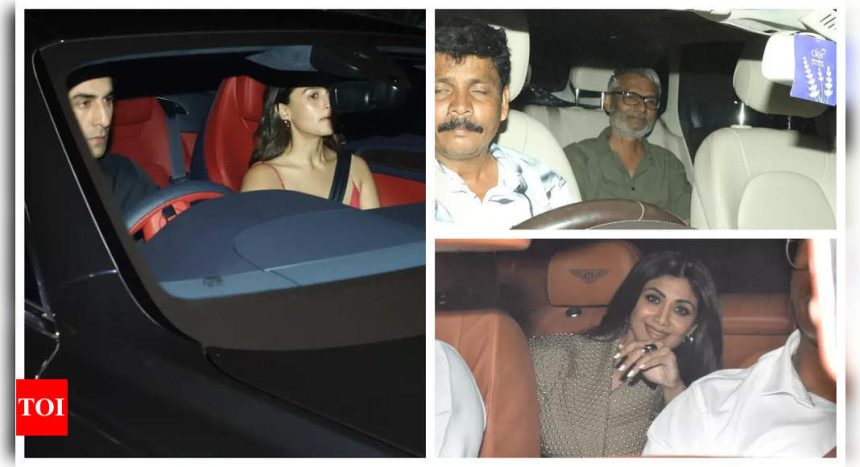 Ranbir Kapoor, Nitesh Tiwari, Ayan Mukerji, Shilpa Shetty and others attend 'Ramayana' producer Namit Malhotra's birthday bash - See photos |