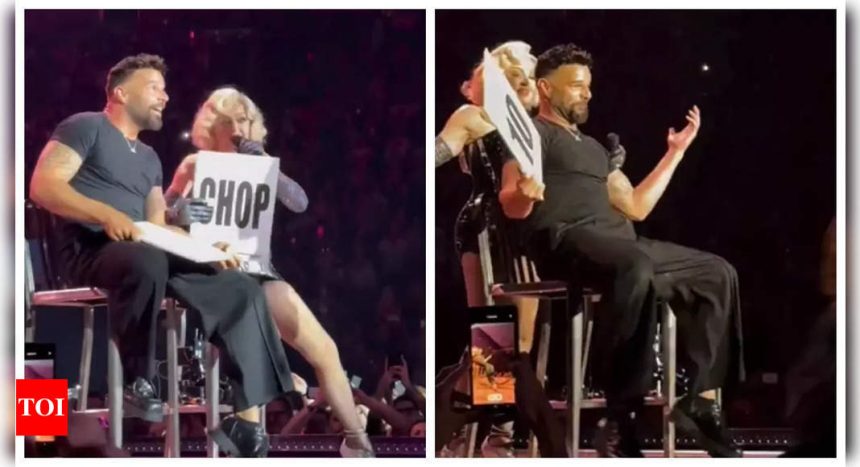 Ricky Martin goes viral for his STEAMY moment on-sage at Madonna's concert |