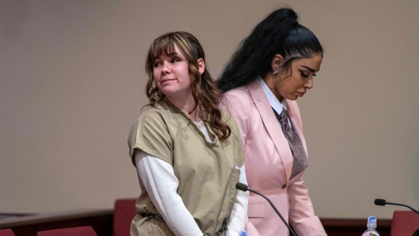 Rust armourer Hannah Gutierrez-Reed sentenced to 18 months in prison over fatal shooting of Halyna Hutchins | Hollywood