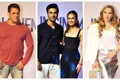 Salman Khan, Iulia Vantur, Pulkit Samrat-Kriti Kharbanda and others make stylish appearances at 'Ruslaan' screening - See photos |