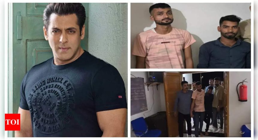 Salman Khan house firing: Bhuj Police hand over two accused to Mumbai Crime Branch for further questioning |