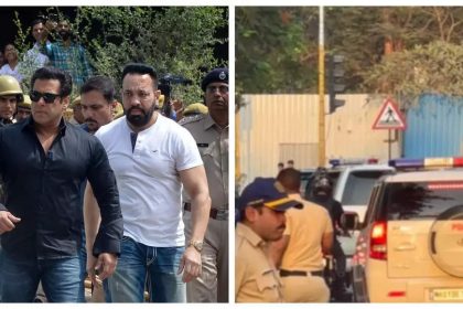 Salman Khan leaves Galaxy apartment with high security as he makes his FIRST appearance after gunfire incident - See photos |