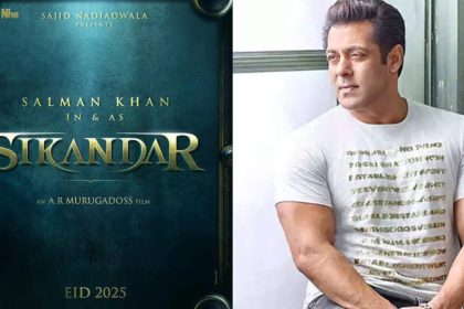 Salman Khan treats his fans on Eid with a new film announcement, titled 'Sikandar' it will be directed by AR Murugadoss | Hindi Movie News