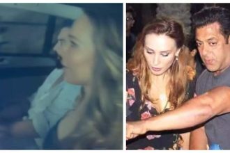 Salman Khan's rumoured girlfriend Iulia Vantur snapped exiting Galaxy apartment after meeting his family post gunfire incident - See photos |