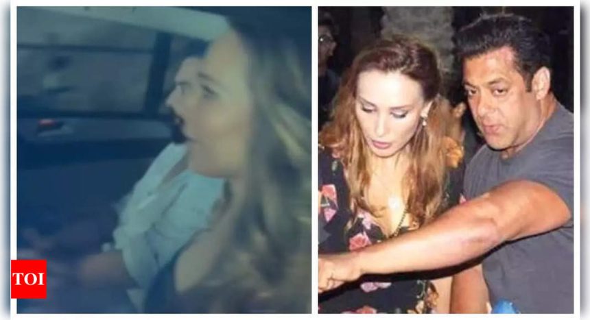 Salman Khan's rumoured girlfriend Iulia Vantur snapped exiting Galaxy apartment after meeting his family post gunfire incident - See photos |