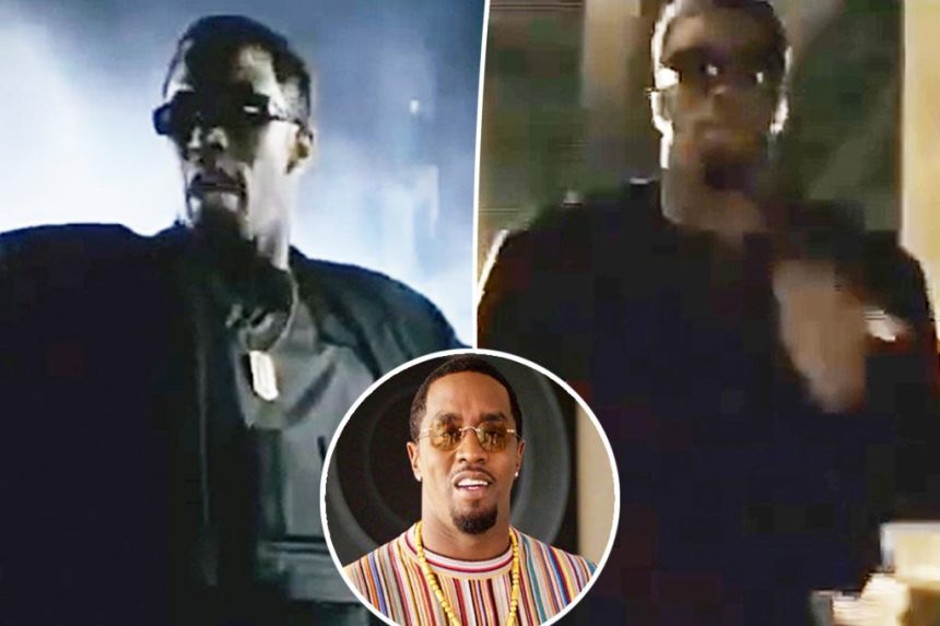 Sean 'Diddy' Combs runs from the cops in music video clip amid sex trafficking probe