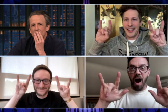 Seth Meyers and The Lonely Island Talk Their New Podcast