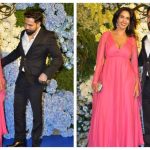 Sizzling 'Murder' duo Emraan Hashmi and Mallika Sherawat chat candidly, strike a pose for the paparazzi together at Anand Pandit's daughter's wedding reception - See photos |