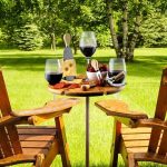 Snag This Eco-Friendly Wine Picnic Table for Only $15