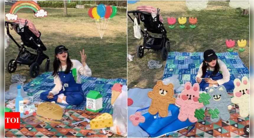 Son Ye Jin treats fans to a peek of picnic outing; Fan wonders if Hyun Bin clicked the pictures!