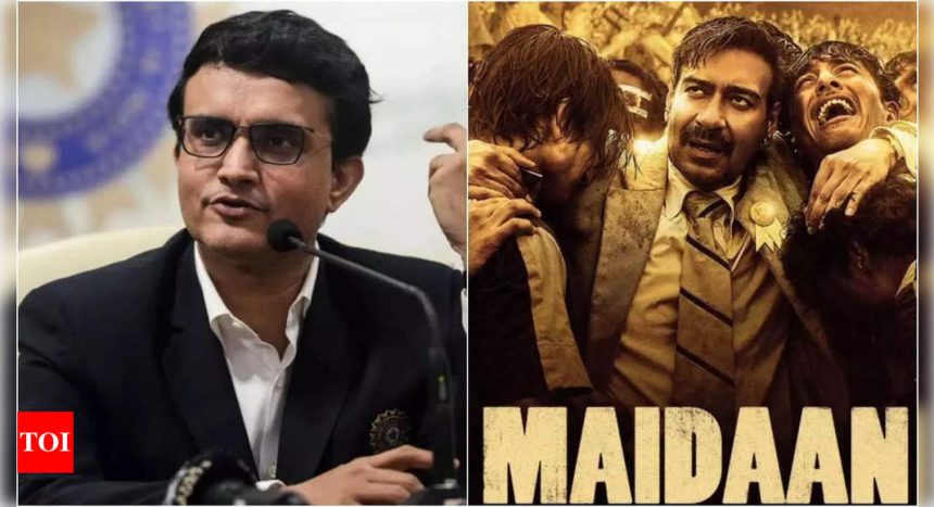 Sourav Ganguly reviews Ajay Devgn's Maidaan, calls it must-watch Indian sports film | Hindi Movie News