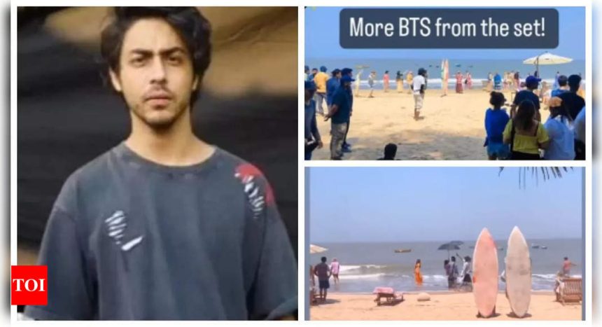 'Stardom': Aryan Khan shoots song sequence at the beach with Lakshya after wrapping up Bobby Deol's schedule |