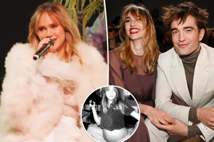 Suki Waterhouse reveals sex of her and Robert Pattinson's baby at Coachella