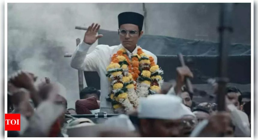 Swatantra Veer Savarkar box office collection: Randeep Hooda starrer hits its lowest number on Monday; collects just Rs 35 lakhs | Hindi Movie News