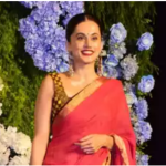 Taapsee Pannu has THIS hilarious reaction for paps when they ask her about husband Mathias Boe at Anand Pandit’s daughter’s wedding bash | Hindi Movie News