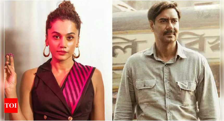 Taapsee Pannu praises Ajay Devgn's Maidaan amid lukewarm response at the box office |