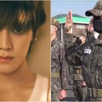 Taeyong: NCT's Taeyong spotted wearing platoon leader armband at ROK Navy's new recruit welcome ceremony |