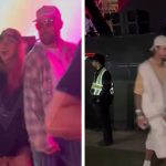 Taylor Swift & Travis Kelce Leave Coachella Set Trailing Behind Biebers