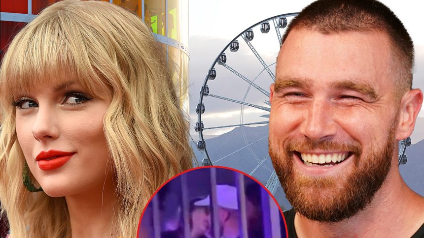 Taylor Swift and Travis Kelce Making Out At Coachella's Neon Carnival