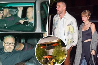 Taylor Swift and Travis Kelce attempt to go incognito for date night in LA