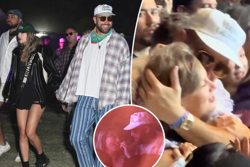 Taylor Swift and Travis Kelce’s best Coachella moments in photos