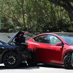 Three-Way, All-Tesla Crash Goes Down in L.A., Hollywood Producer Involved