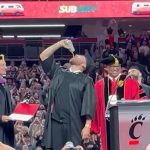 Travis Kelce Sucks Down Beer After Receiving Univ. Of Cincinnati Diploma