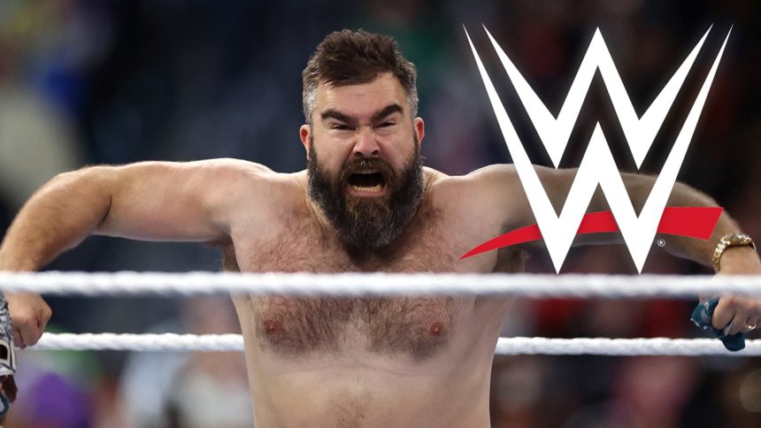 WWE Interested In Bringing Jason Kelce Back After WrestleMania Appearance