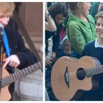 When Ed Sheeran gifted his guitar to a 10-year-old fan during an impromptu concert |