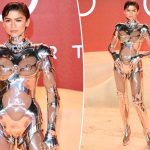 Why Zendaya almost didn't wear metal Mugler suit to 'Dune: Part Two' premiere