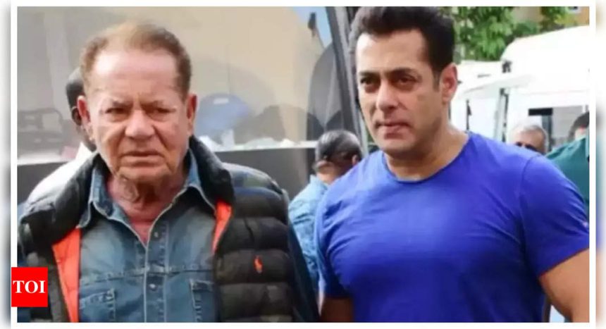 salman khan's father salim khan breaks silence on gunfire incident; says shooters 'wanted publicity' |