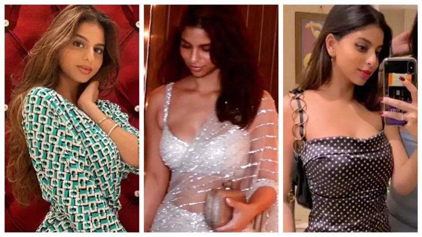 5 times Suhana Khan wowed everyone in her mom Gauri Khan's outfits