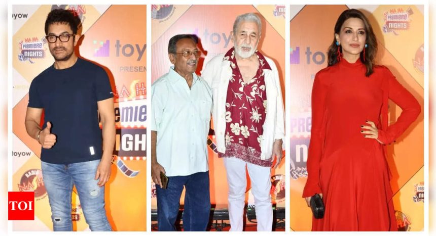 Aamir Khan, Sonali Bendre, Naseeruddin Shah, Mukesh Rishi and others grace the star-studded screening of 'Sarfarosh' - See photos |